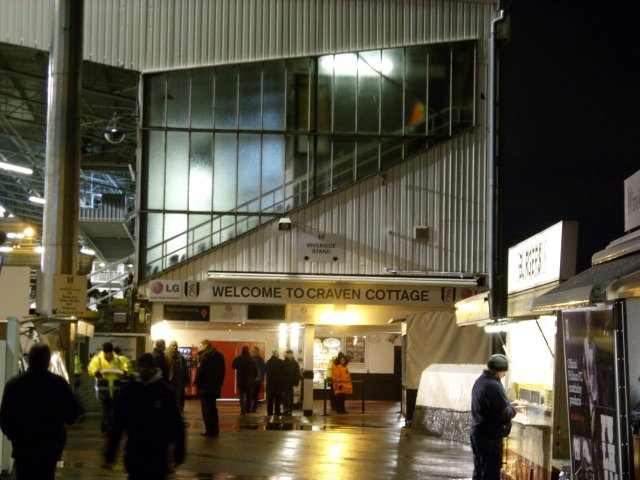 Side of the Riverside Stand